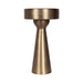 Side Table Gold 12x12x22 5