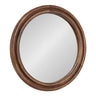 Oman Ribbed Round Mirror