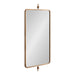 Rectangle Mirror 20x41 Gold 1