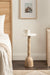 Drink Table 10x10x24 White Natural 7