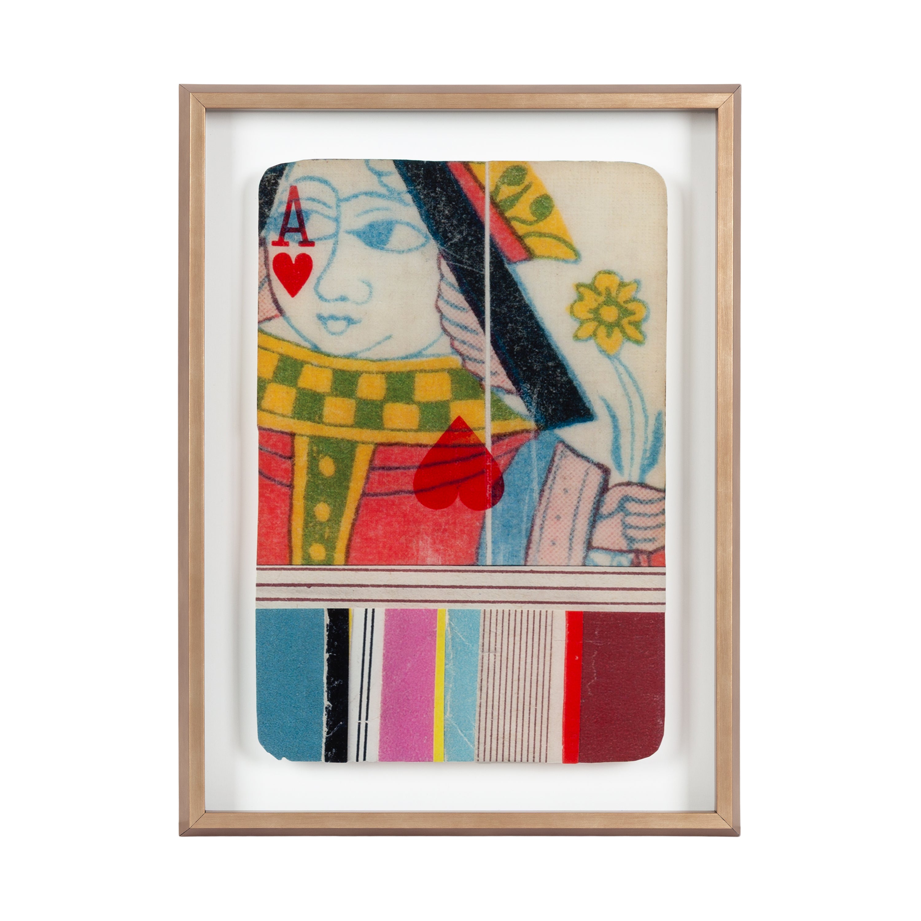 Framed Printed Art 18x24 Blake Gold 5