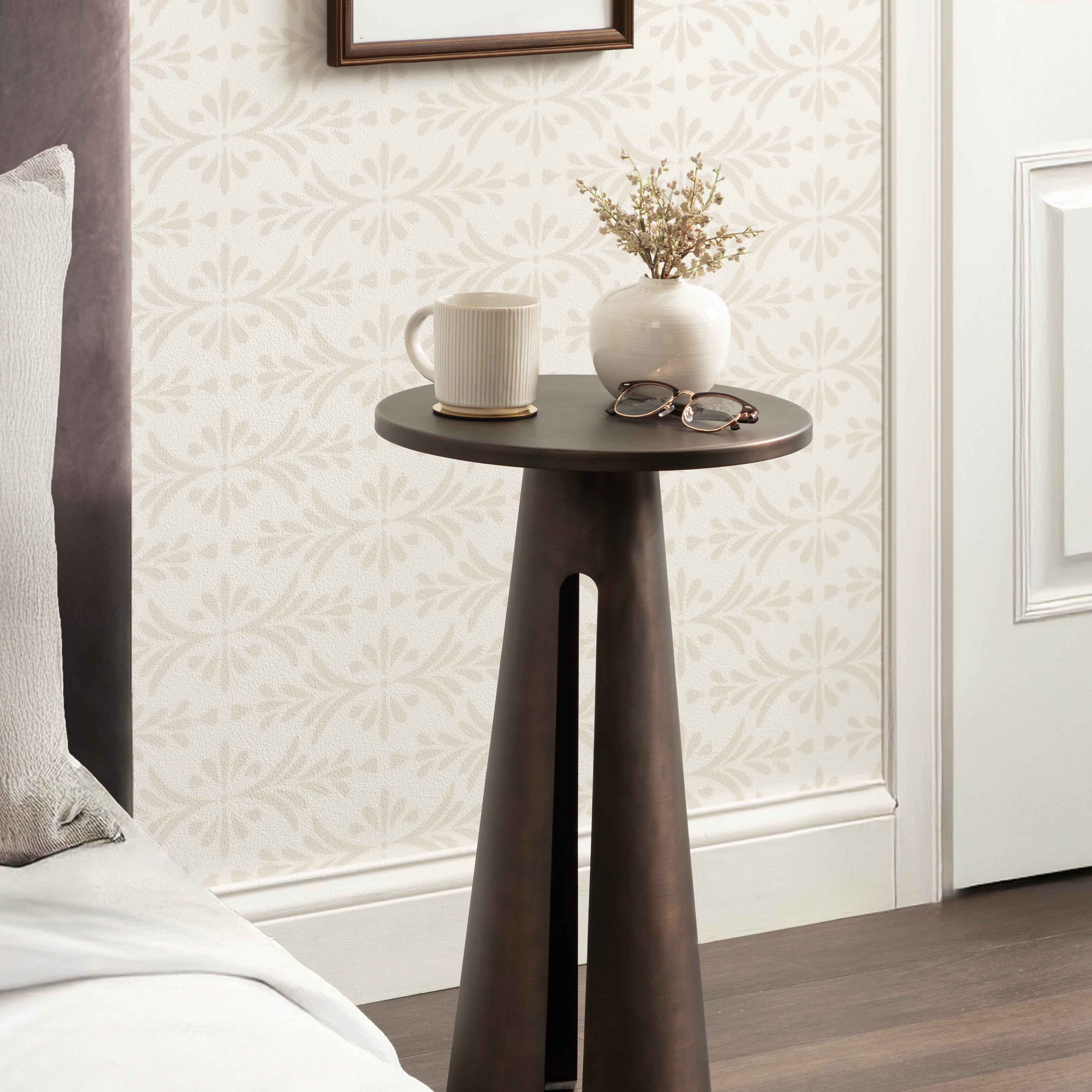 Side Table 14x14x24 Bronze 6