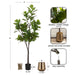 Faux Tree Gold 6' 2