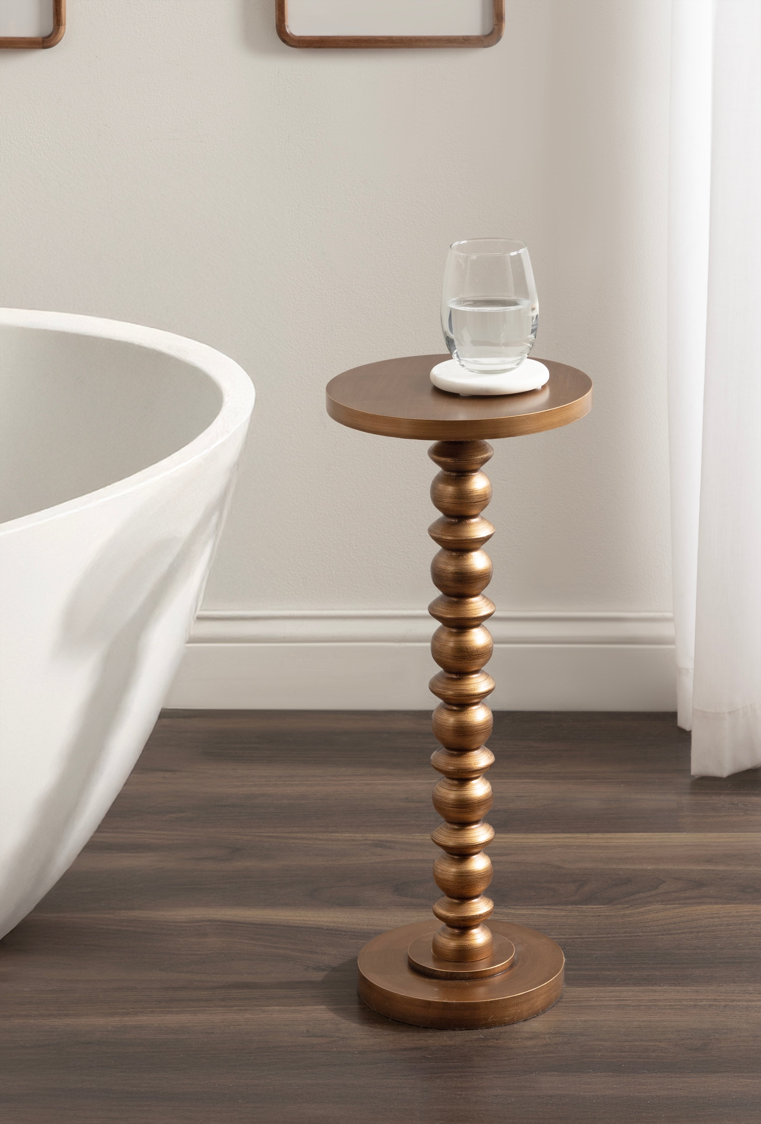 Drink Table Gold 10x10x23 8