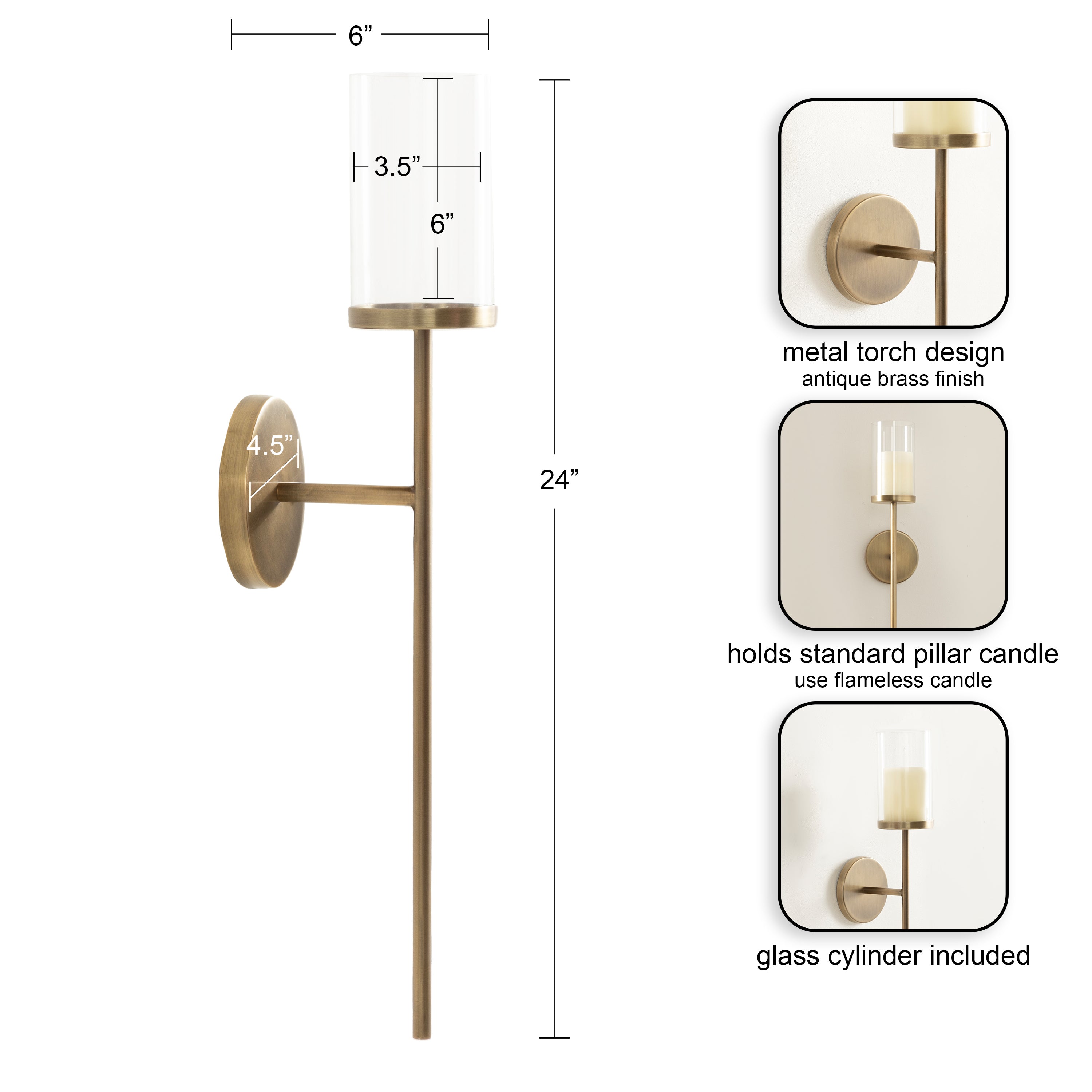 Blaise Metal Wall Sconce