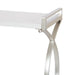 Accent Shelf 24x7x16 Silver White 4