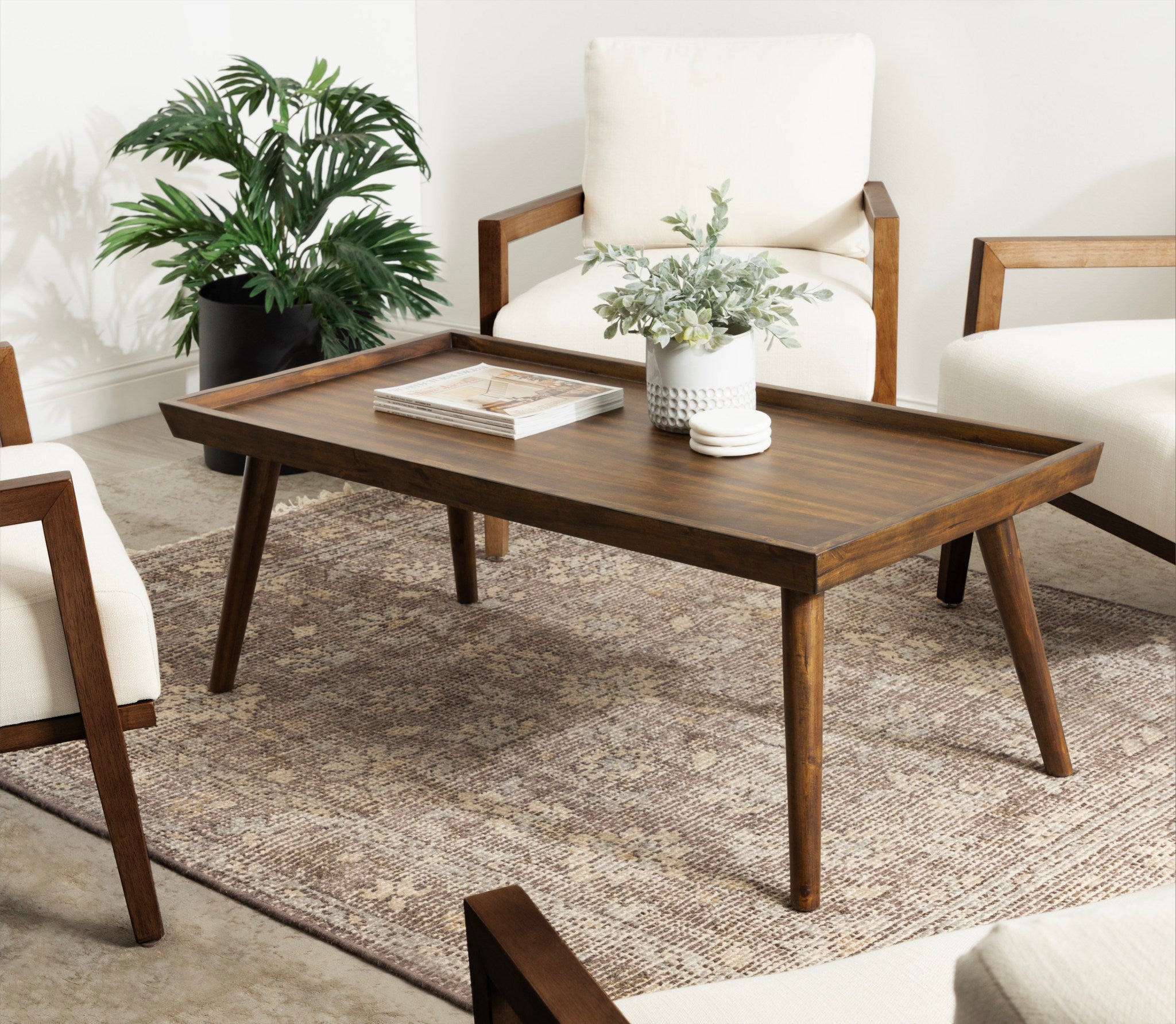 Eastmont Rectangle Wood Coffee Table