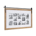 Wall Frame Rustic Brown 34x20 matted to 12op 1