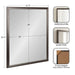 Rectangle Mirror Pewter 24x30 2