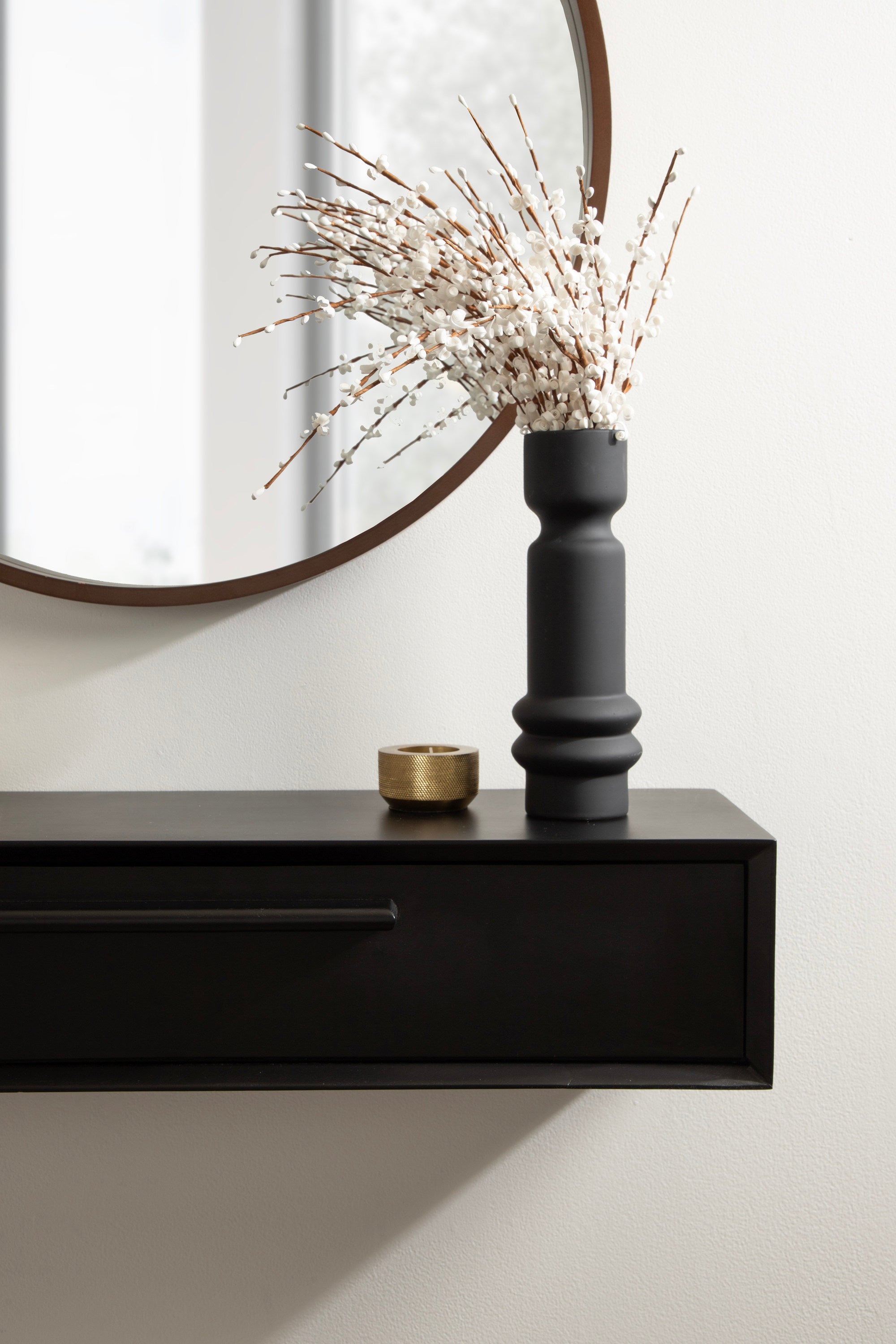 Entryway Table Floating Hallway Shelf McCutcheon Floating