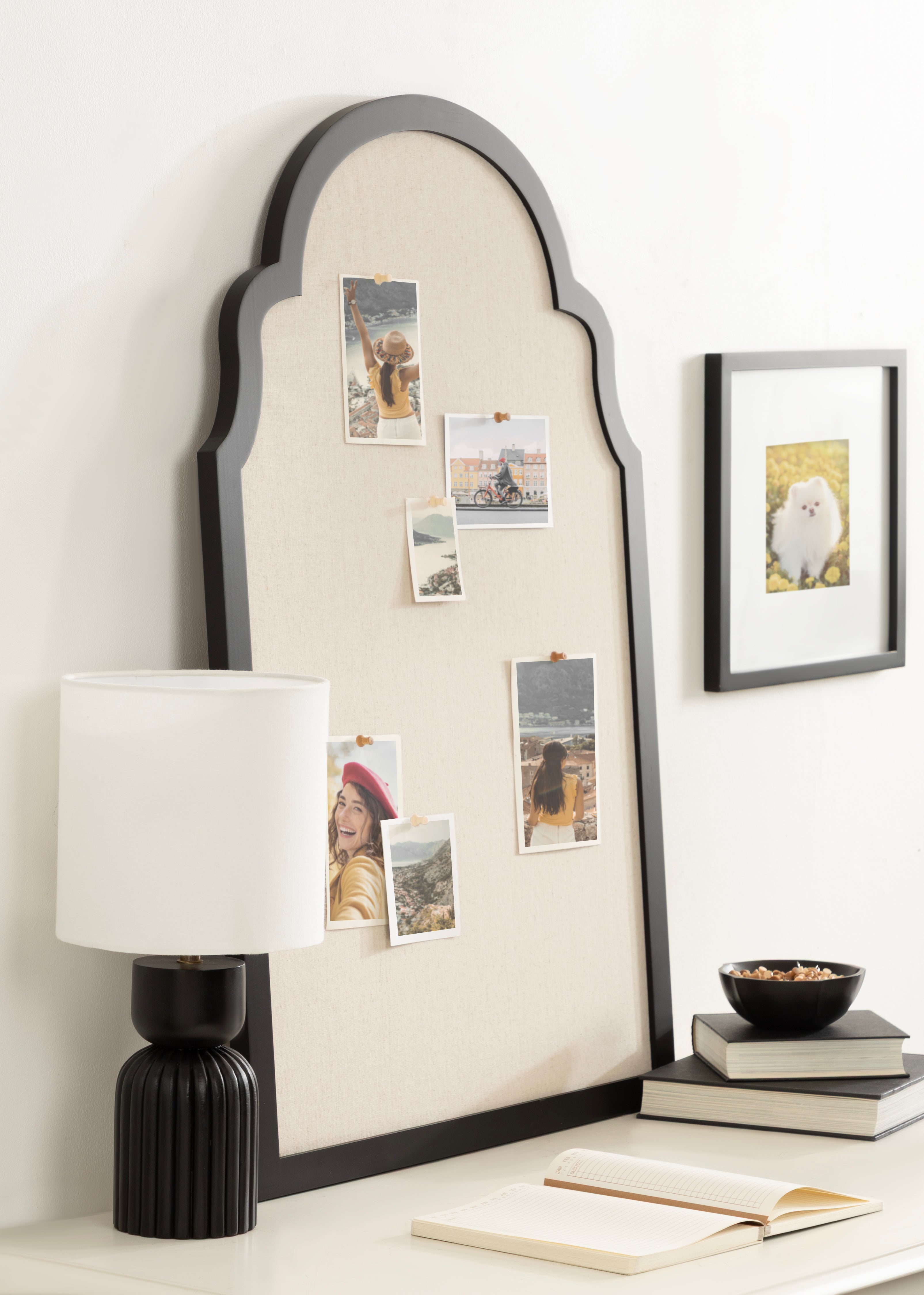 Pinboard Black 24x36 7