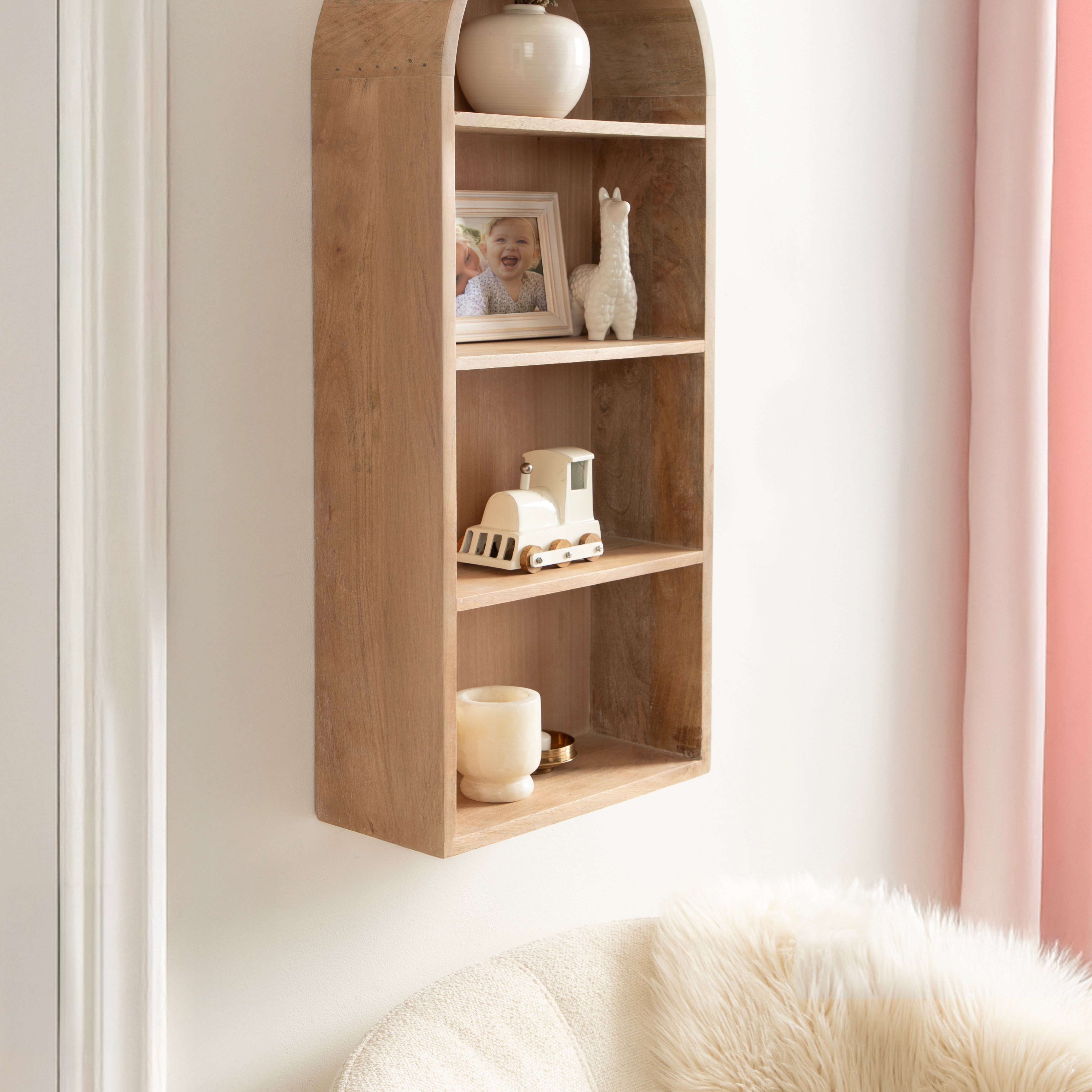 Accent Shelf 14x6x33 Natural 7
