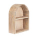 Accent Shelf Natural Beige 16x6x20 1
