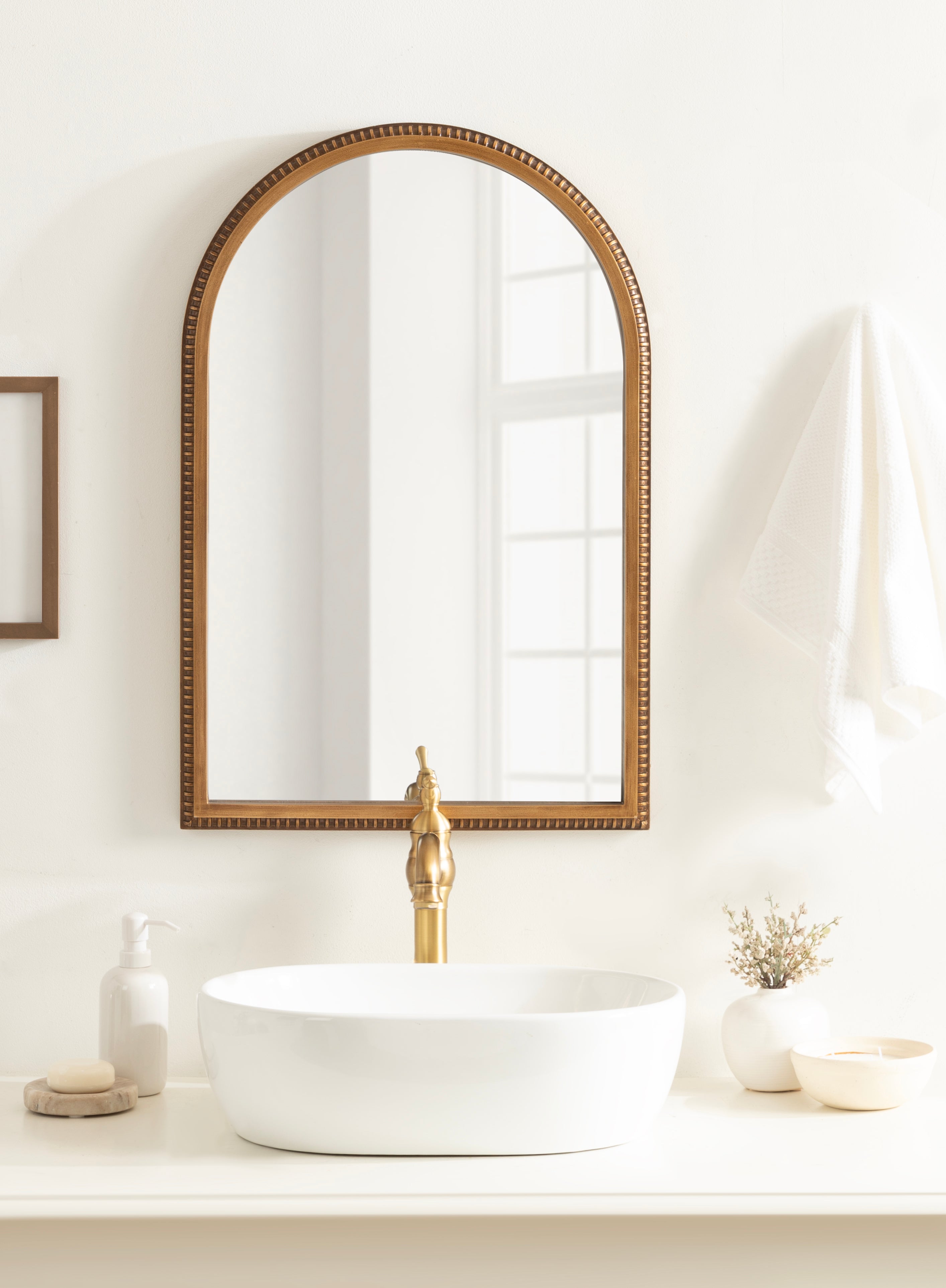 Arch Mirror Gold 20x30 7