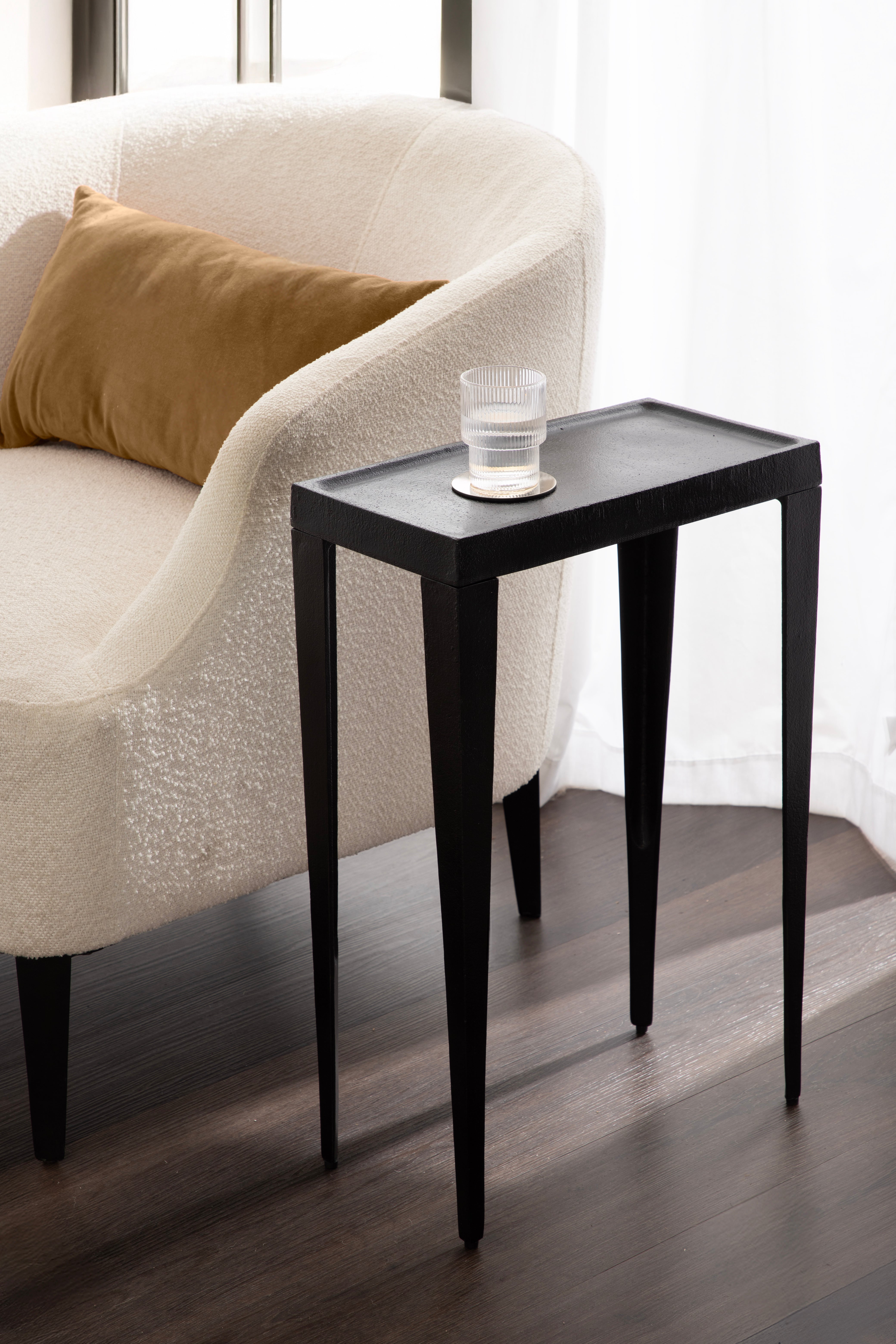 Side Table 16x8x25 Black 6