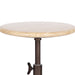 Drink Table Cream Bronze 10x10x30 3