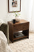 Side Table Brown 22x14x22 8