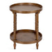 Side Table Rustic Brown 20x20x24 5