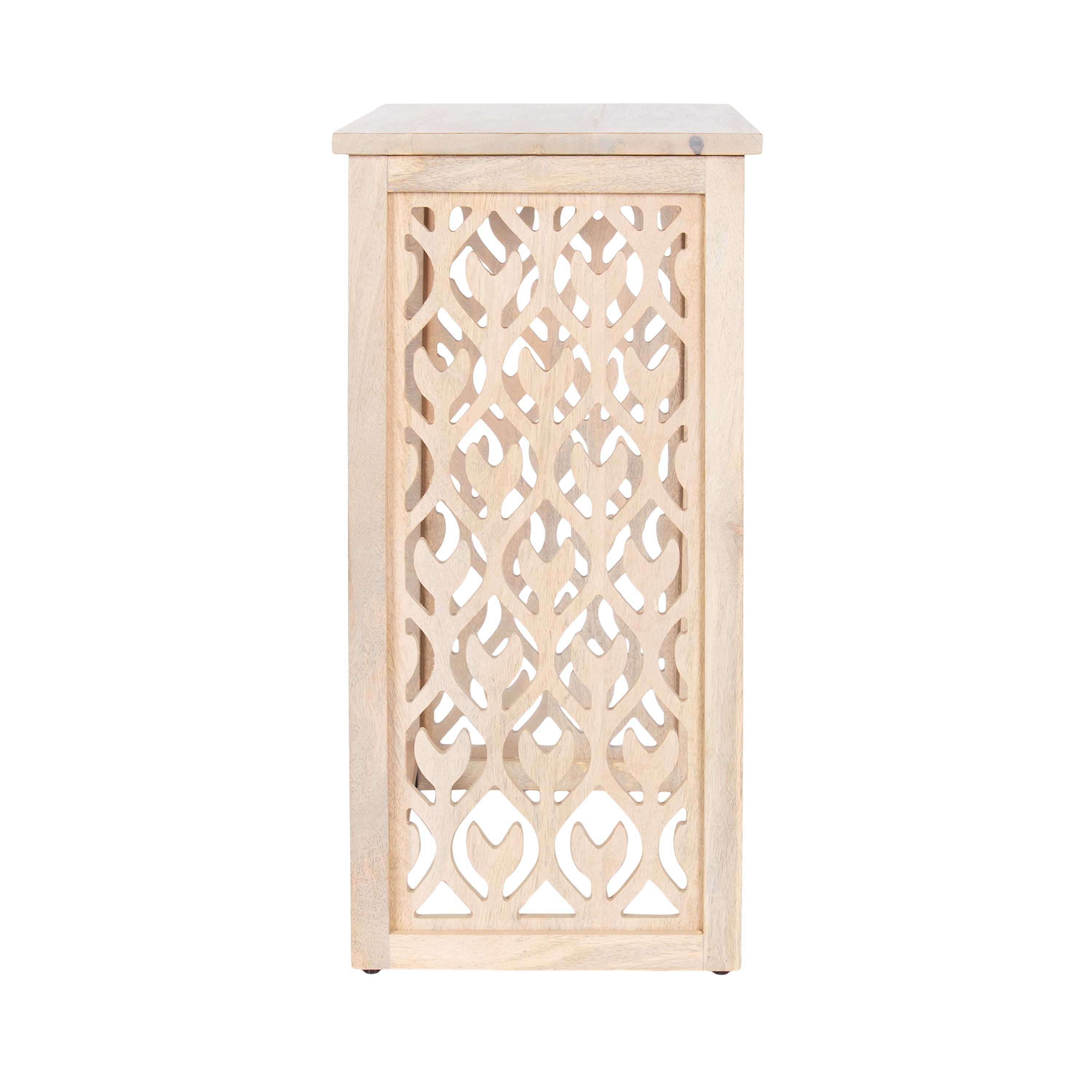 Nesting Table Whitewash 2 Piece 6