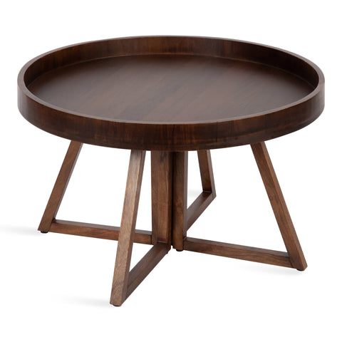 Avery Round Wood Coffee Table