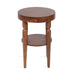 Side Table Walnut Brown 16x16x24 5