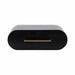 Floating Side Table Black Gold 18x14x6 5