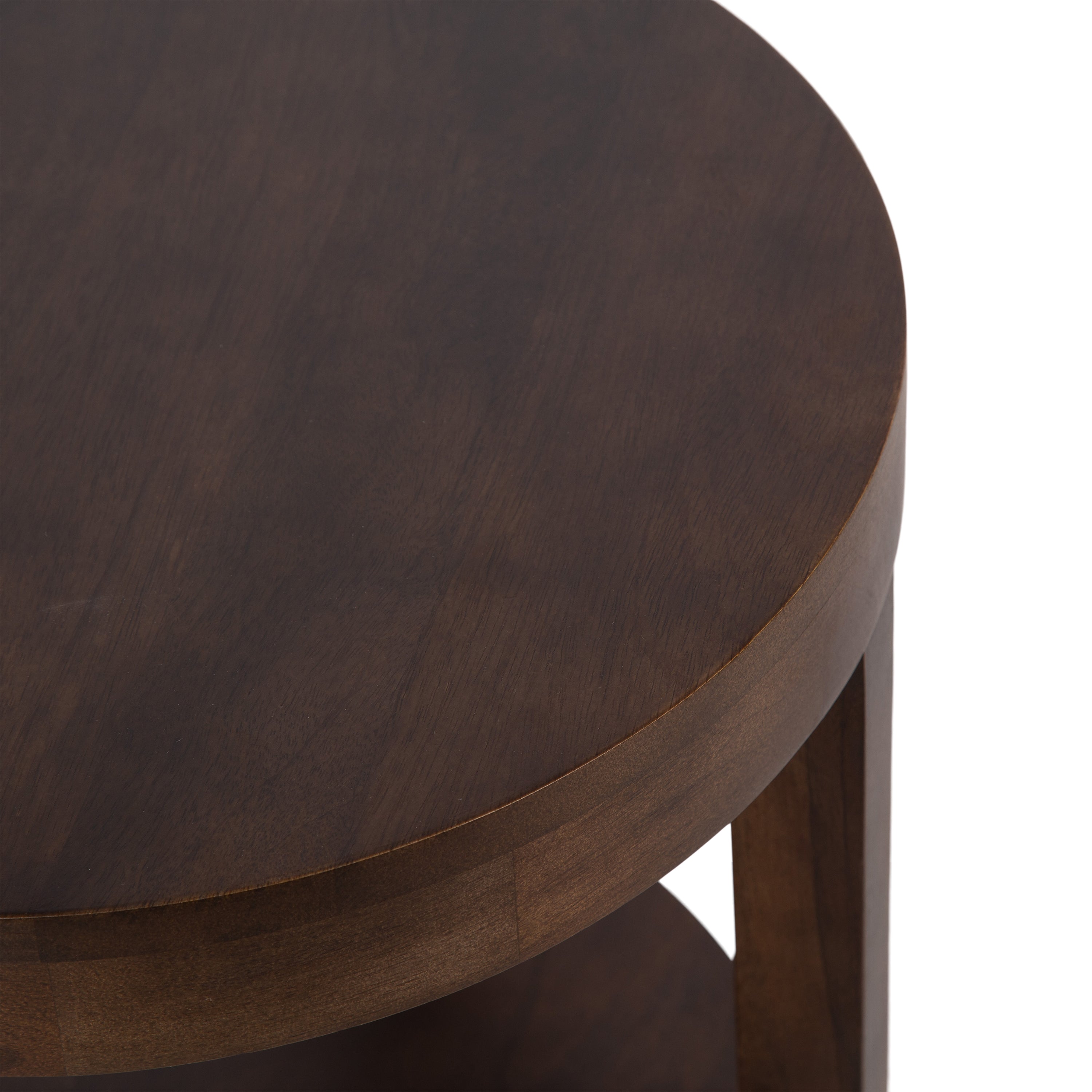 Side Table Dark Brown 16x16x24 3