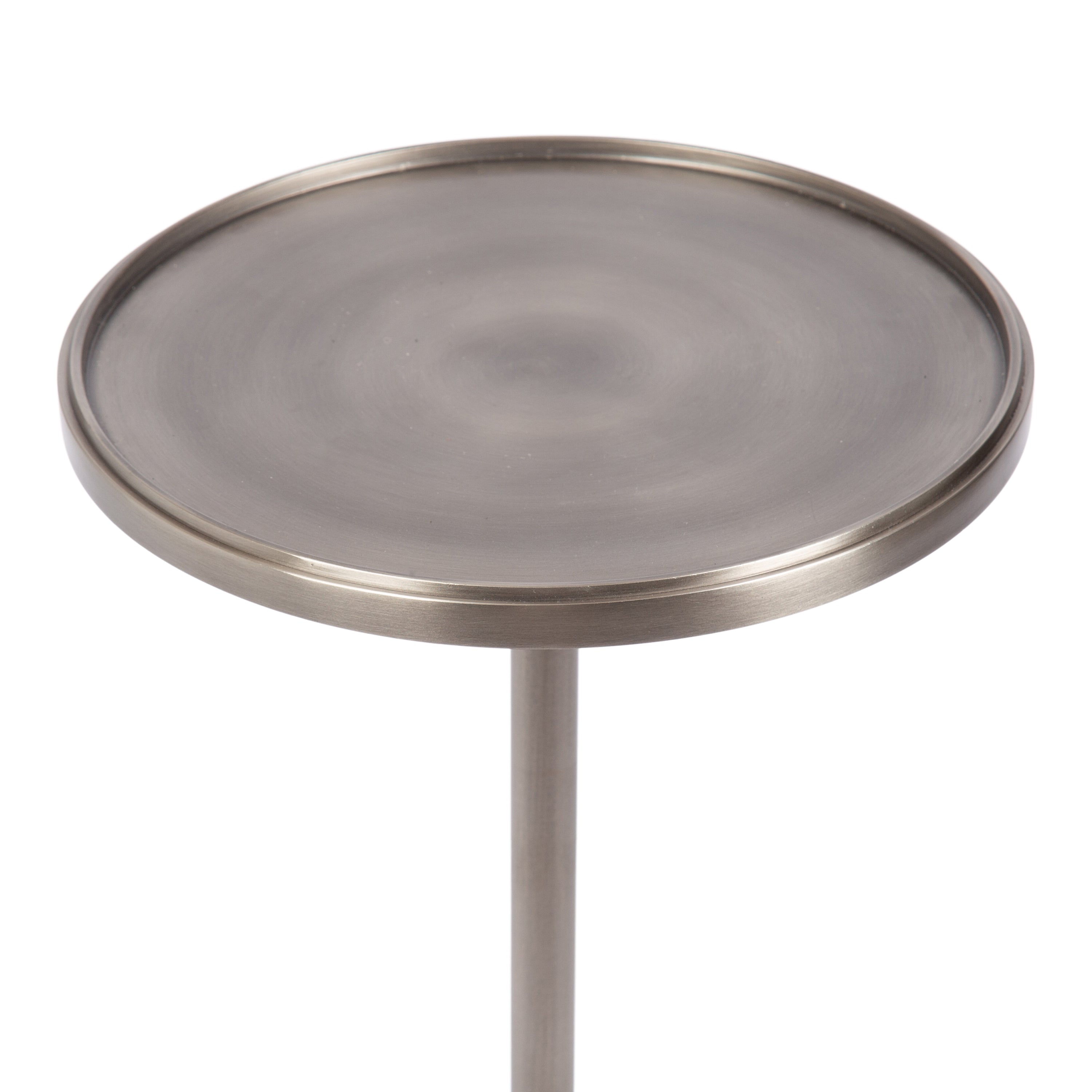 Drink Table Silver 10x10x30 3