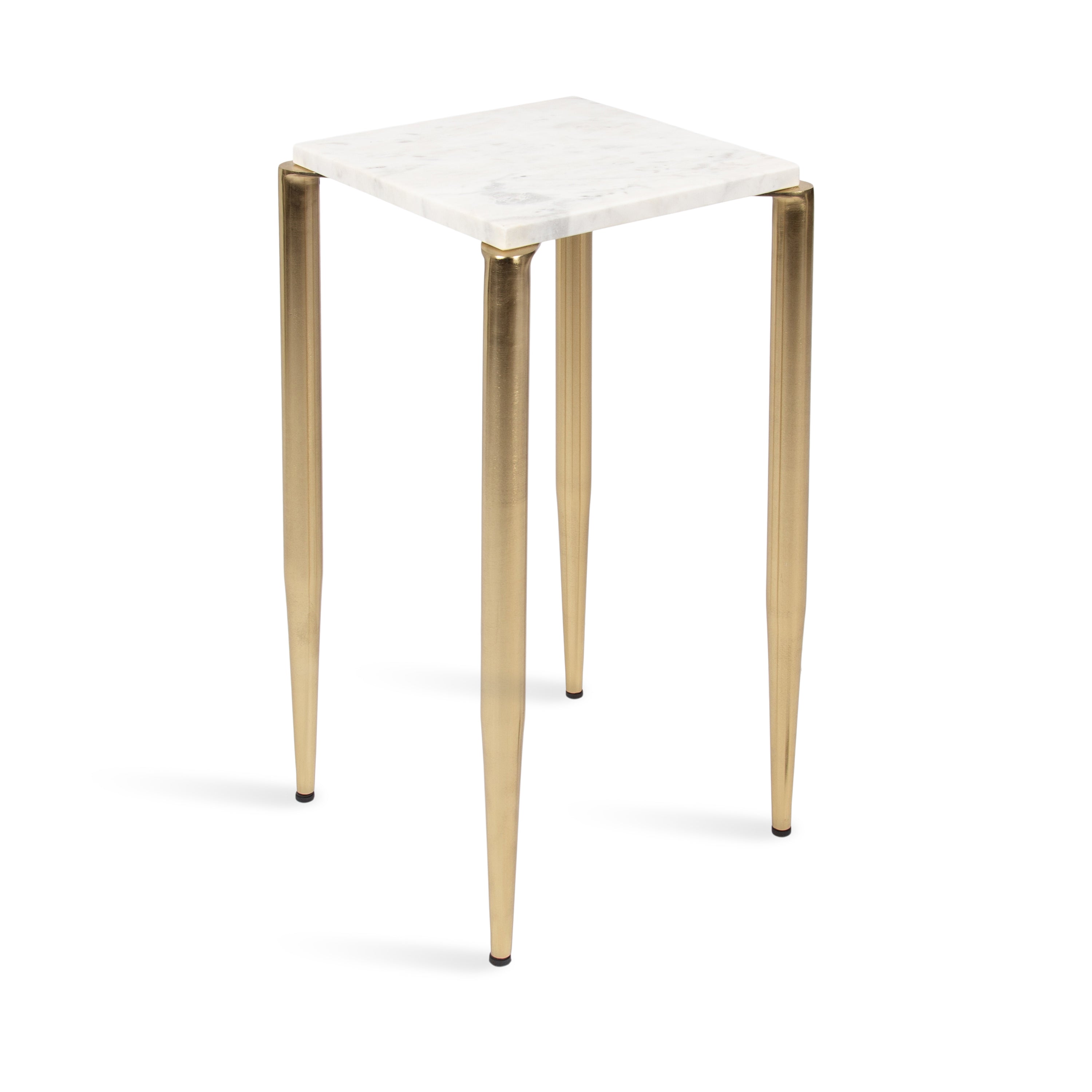 Drink Table 12x12x24 White Gold 1