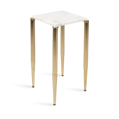 Drink Table 12x12x24 White Gold 1