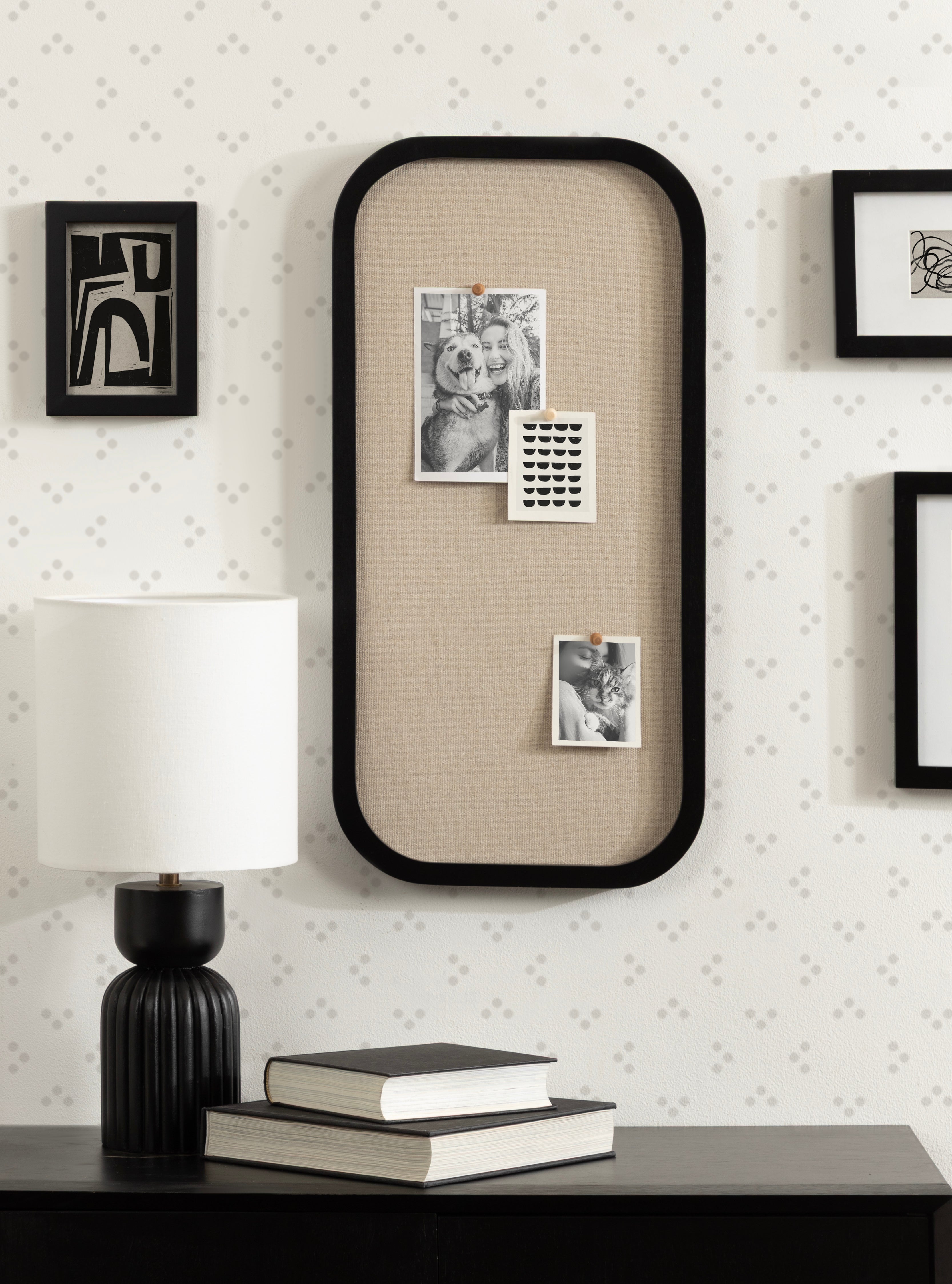 Pinboard Black 12x24 7