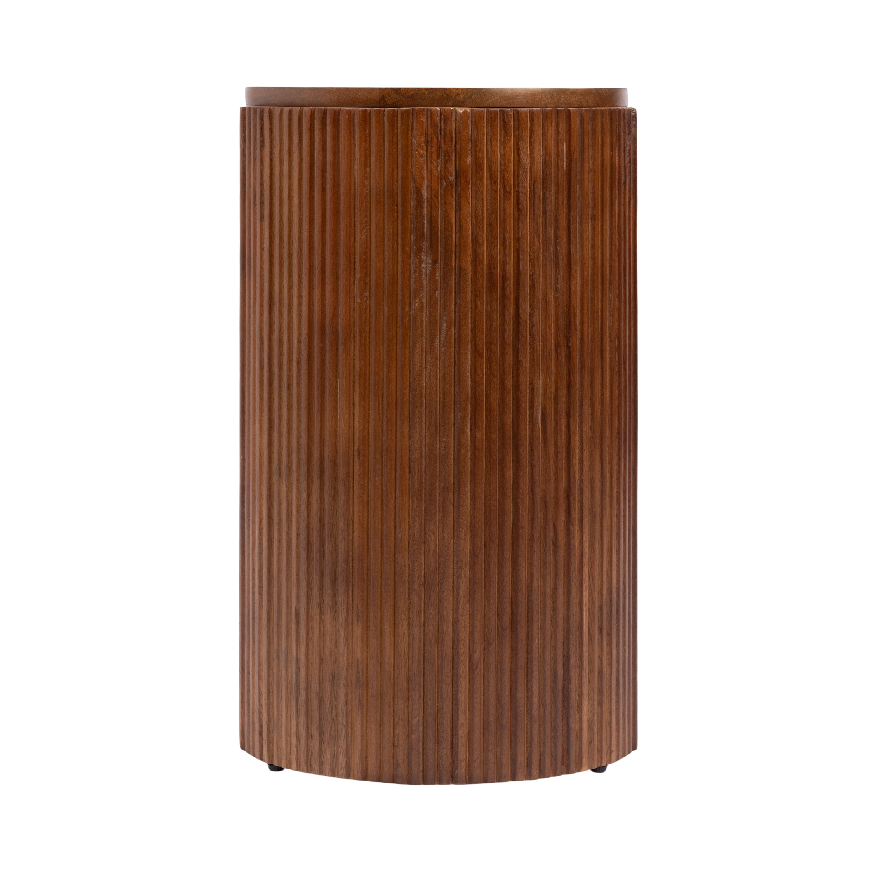 Side Table Walnut Brown 22x13x22 6