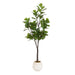 Faux Tree Distressed White 6' 1