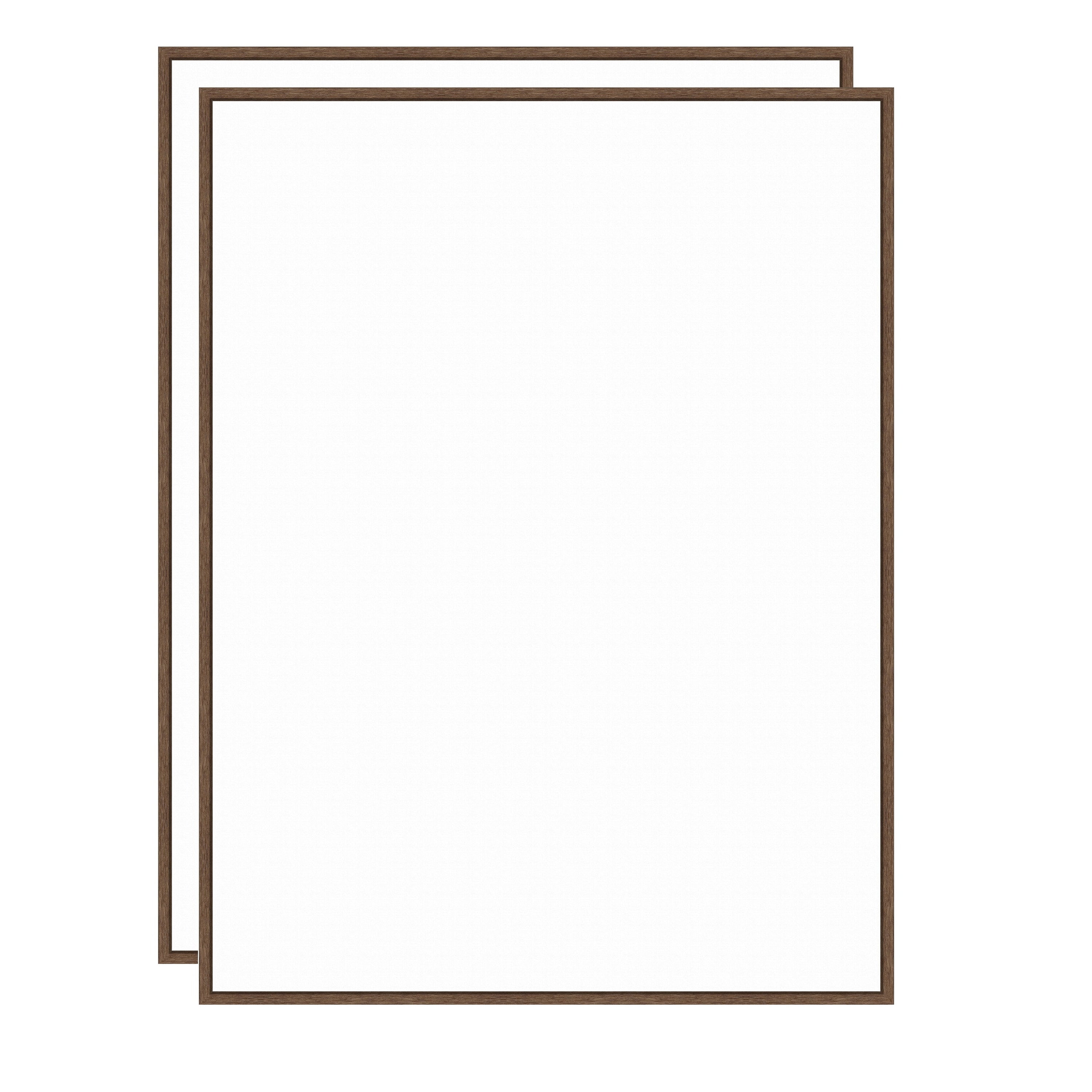 Art Set 2 Piece Set 31x41 Sylvie Walnut 1