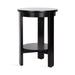 Side Table Black 16x16x23 1