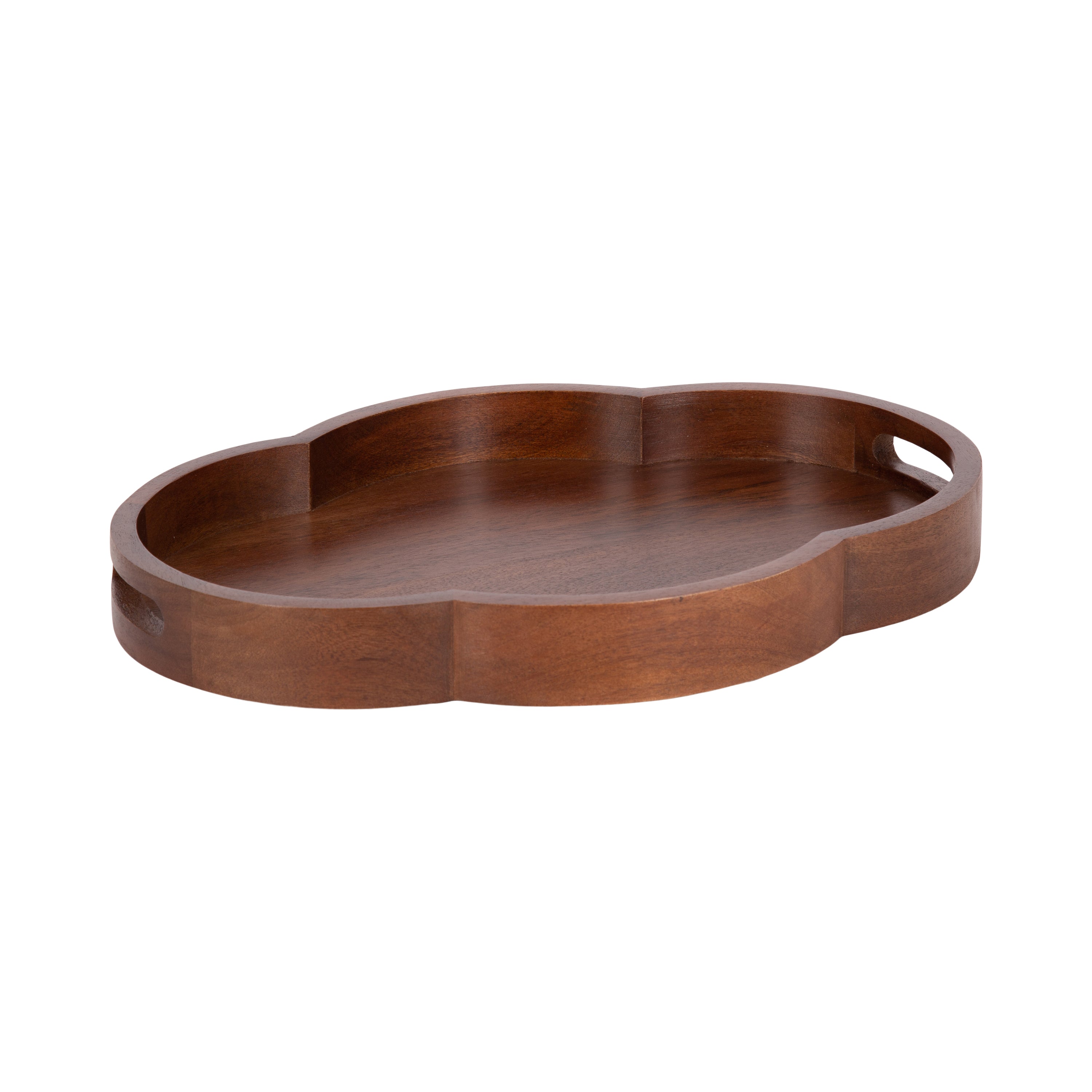 Single Tray 20x14 Walnut Brown 1