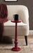 Side Table Red 8x8x23 6