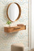 Floating Console Table Natural Biscuit 30x9x6 7