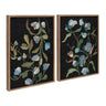 Sylvie Foliage I and Foliage III Framed Canvas Art Set by Nikita Jariwala