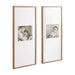 Wall Frame Brown 14x30 matted to 8x10 1