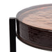 Drink Table Orange Black 9x9x23 3