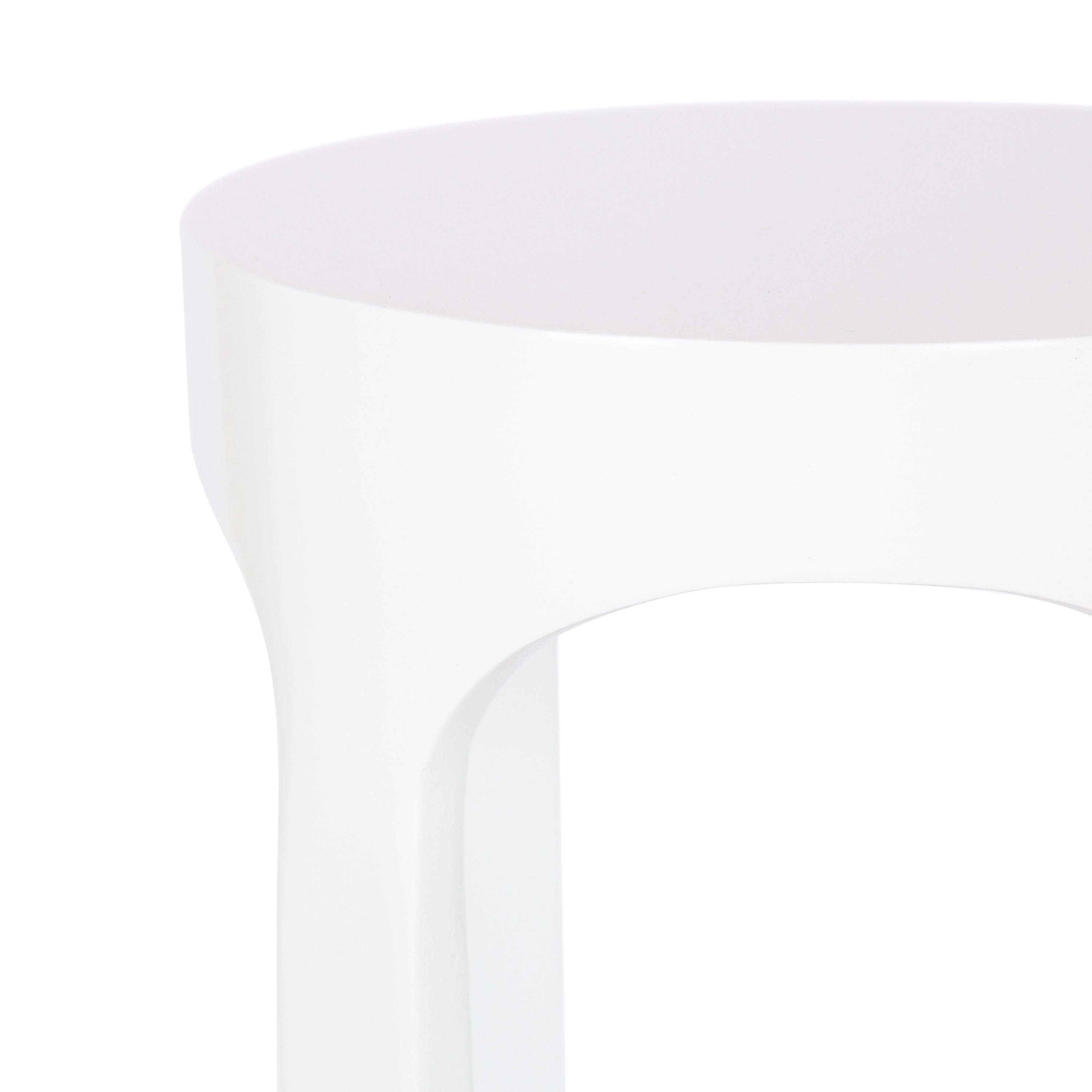 Drink Table White 8x8x23 3