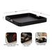 Serving Tray Black 18x20 2