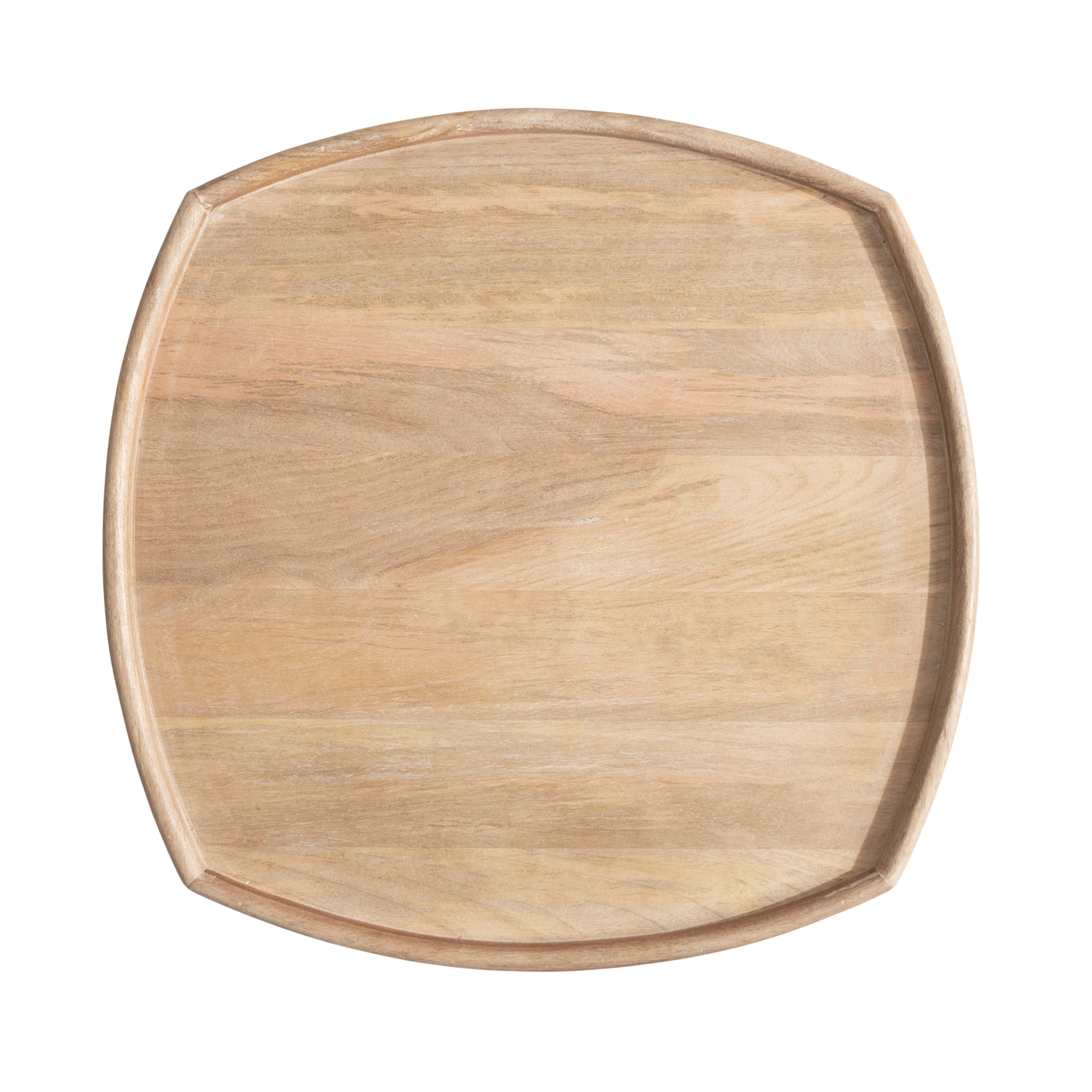 Side Table Natural Beige 16x16x24 4