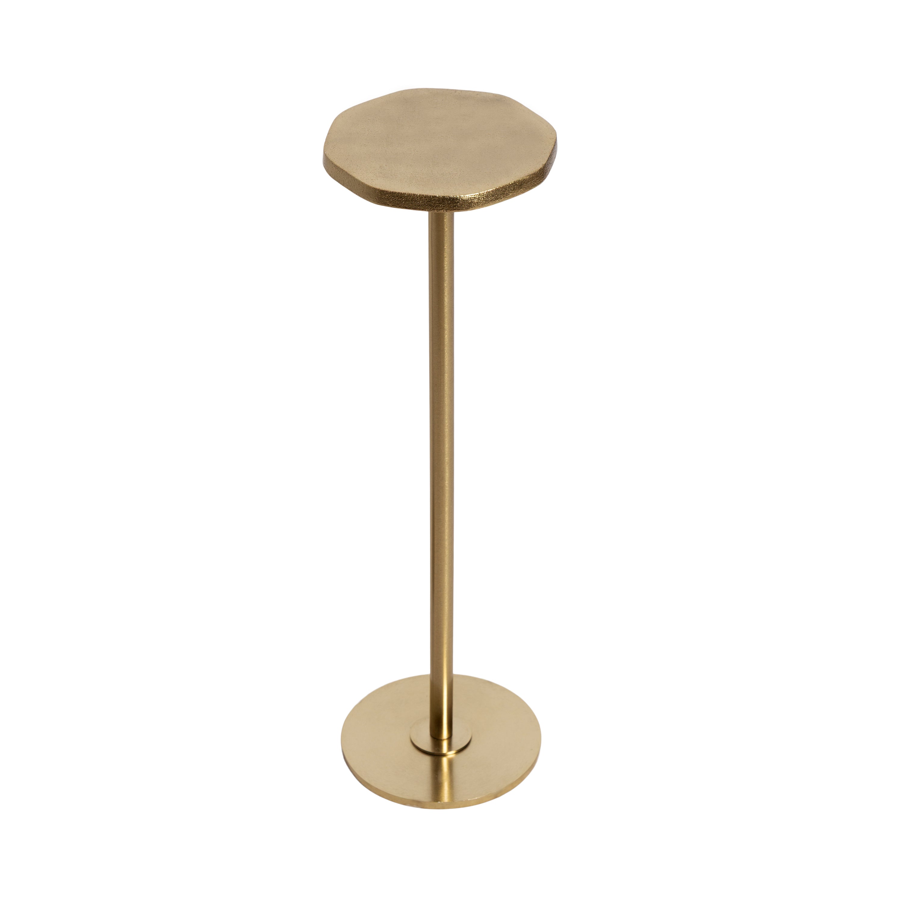 Drink Table Gold 7x7x22 1