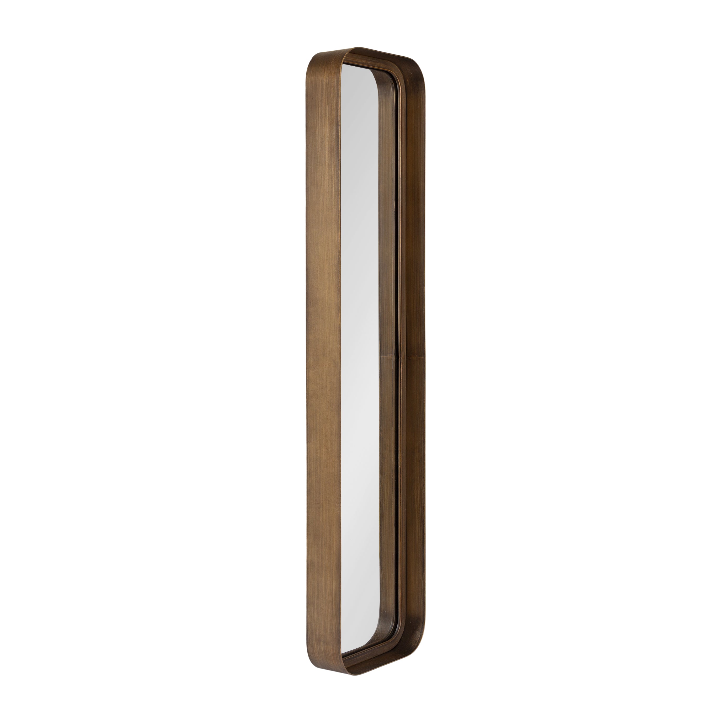 Rectangle Mirror 9x36 Gold 1