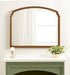 Arch Mirror 36x30 Gold 6