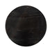 Side Table Black Brass 14x14x24 4