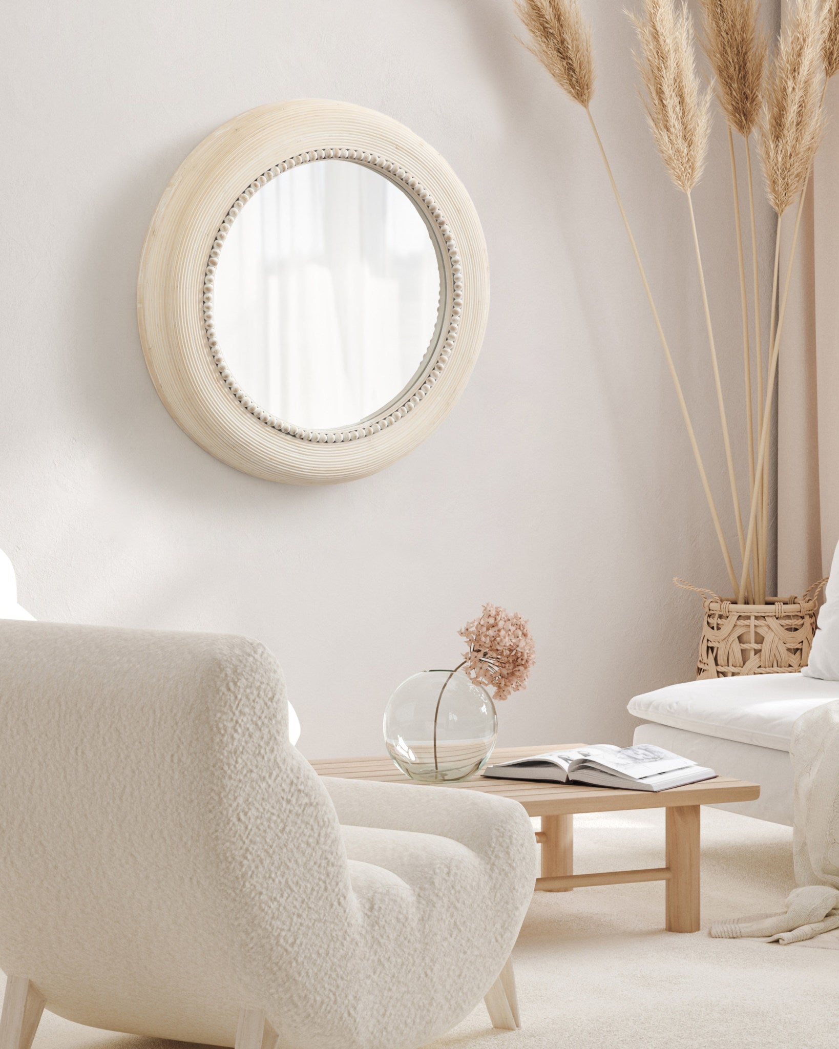 Jonesport Round Wall Mirror