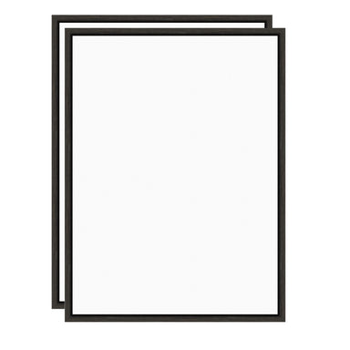 Art Set 2 Piece Set 18x24 Sylvie Dark Gray 1
